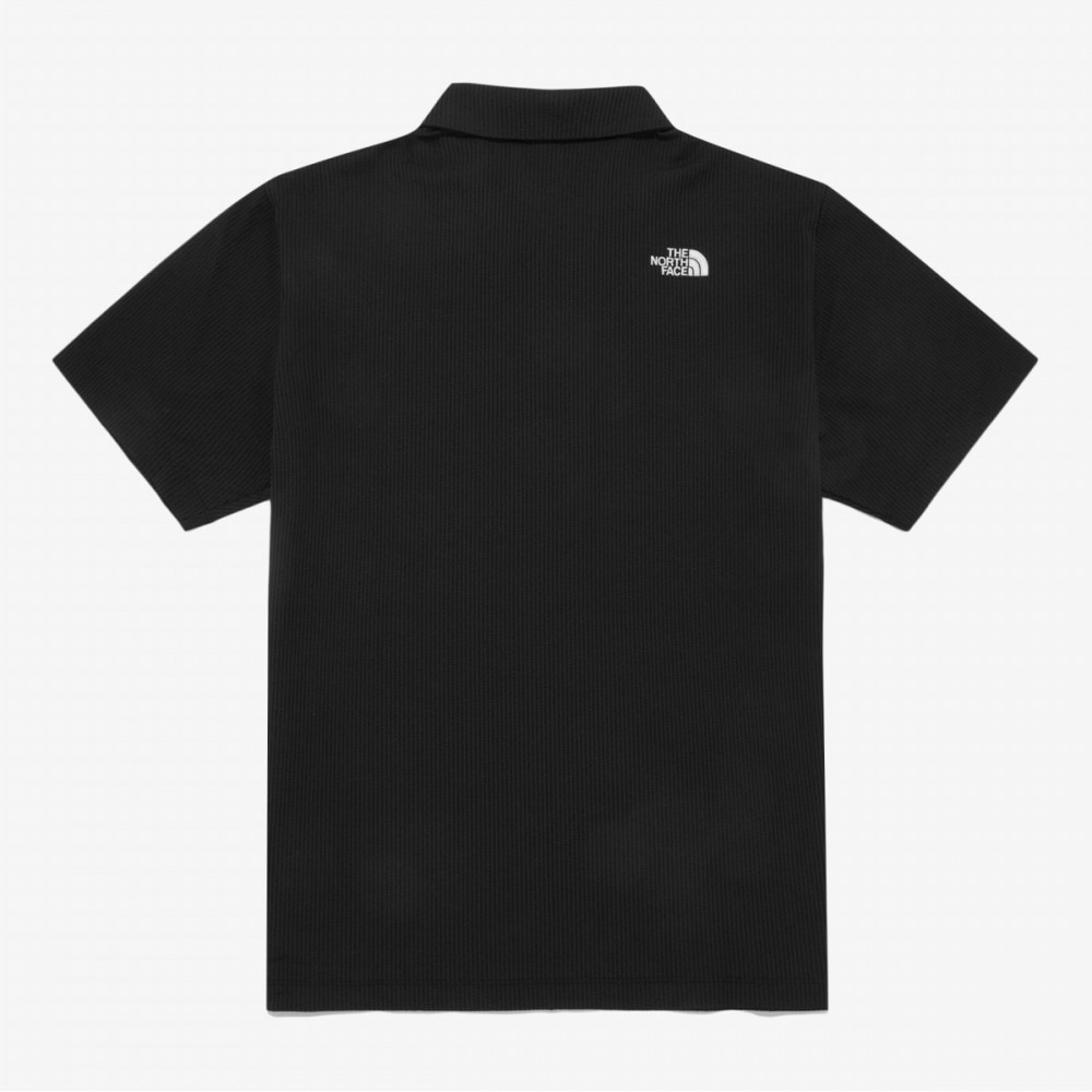 [ノースフェイス公式] NT7PR07A メンズスウィング半袖ポロシャツ_ブラック