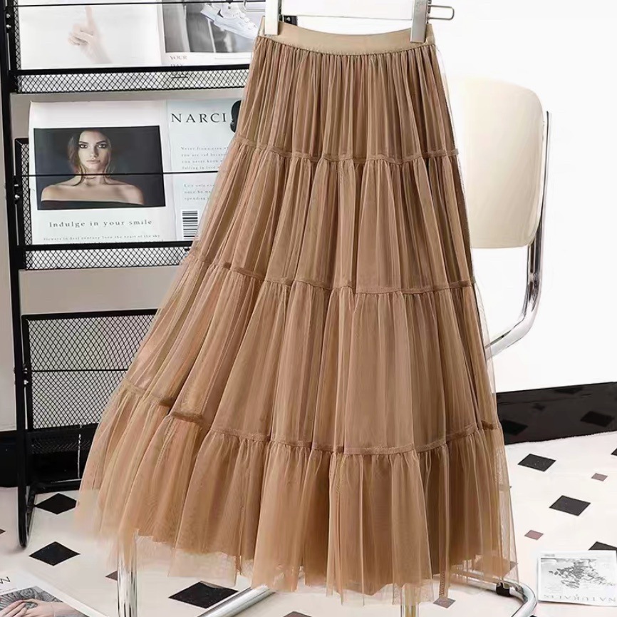 スカート ボトムス レディース フレア ティアード チュールスカート テーパードスカート プリーツスカート フレアスカート ロング マキシ Aライン フェミニン かわいい 大人可愛い きれいめ