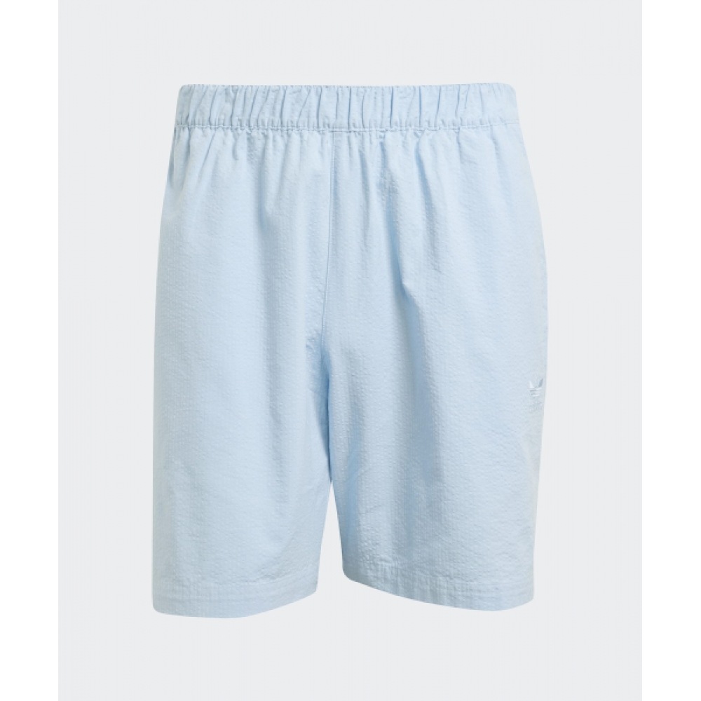 ADIDAS エッセンシャルシアサッカーショートパンツ - クレアスカイ / JD2462 ADIDAS エッセンシャルシアサッカーショートパンツ - クレアスカイ / JD2462
