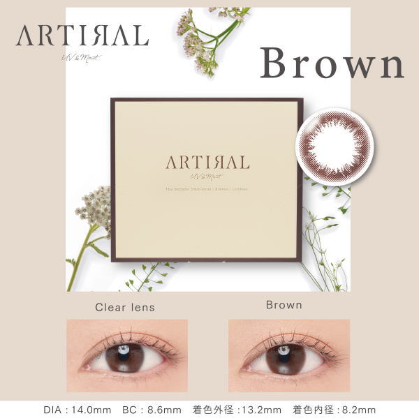 2箱セット アーティラル ワンデー30枚入り ナチュラルカラコンコンタクト 2箱セット アーティラル ワンデー30枚入り ナチュラルカラコンコンタクト