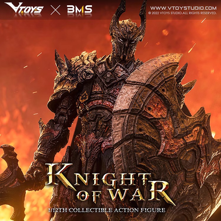 新品未開封 VTOYS X BMS VSD005 Knight Of War 戦争騎士 1/12フィギュア