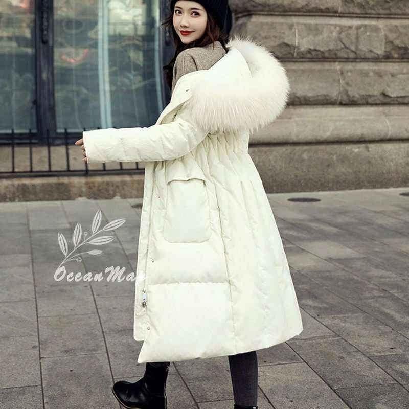 ダウンジャケット レディース ロングコート 冬服 厚手 ダウンコート 上品 中綿コート カジュアル 膝丈 アウター ダウン 着痩せ 綿服 シンプル キルティング 防寒 防風 軽量 上品 フード付き フ