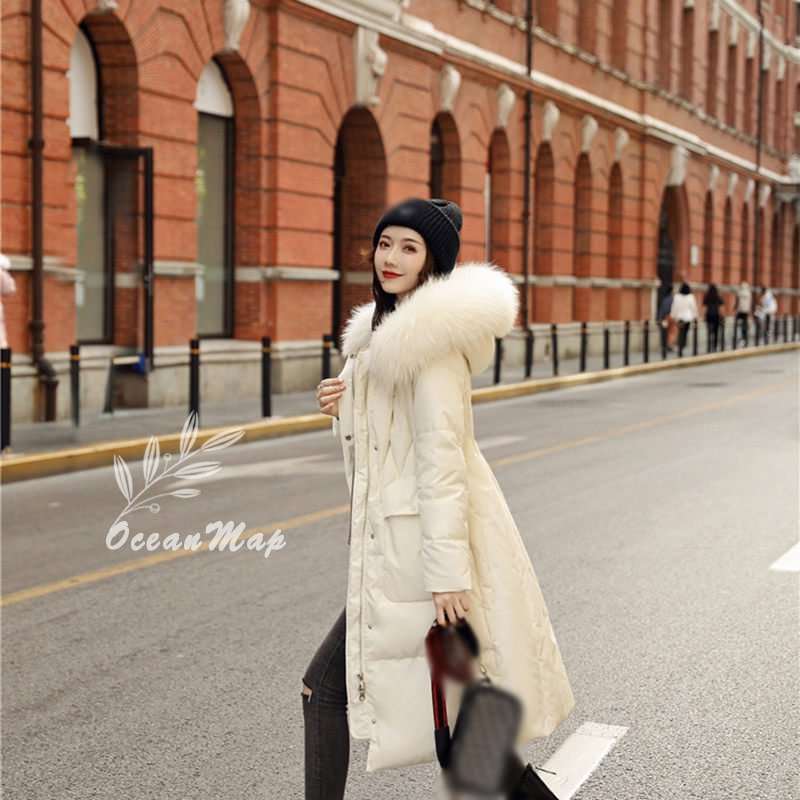 ダウンジャケット レディース ロングコート 冬服 厚手 ダウンコート 上品 中綿コート カジュアル 膝丈 アウター ダウン 着痩せ 綿服 シンプル キルティング 防寒 防風 軽量 上品 フード付き フ