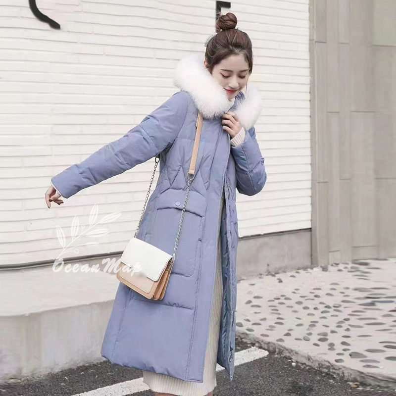 ダウンジャケット レディース ロングコート 冬服 厚手 ダウンコート 上品 中綿コート カジュアル 膝丈 アウター ダウン 着痩せ 綿服 シンプル キルティング 防寒 防風 軽量 上品 フード付き フ