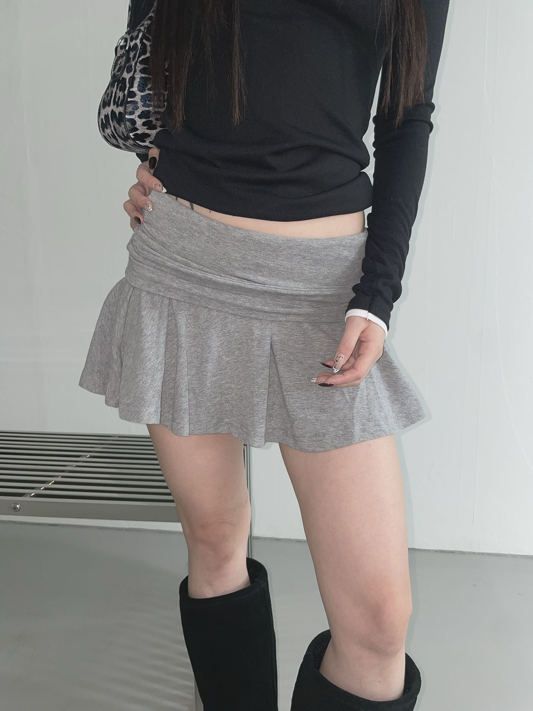 [THEAIRTOWN]LAND CASUAL CANGCANG スカート★人気★韓国★ THEAIRTOWN】Land casual cangcang skirt ミニスカート