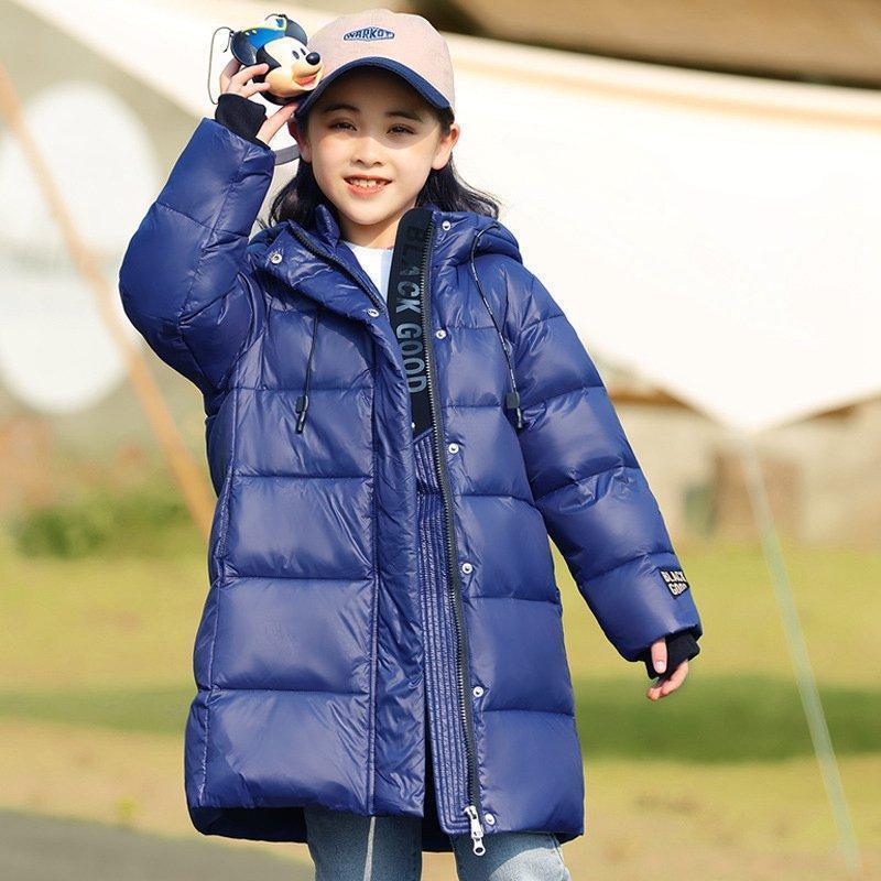 ダウンコート キッズ 子供服 女の子 男の子 フード付き ダウン キッズ ダウンコート ロングコート アウター 通学 防寒 秋冬 ジュニア 通園 キッズ アウター 男の子 女の子 ダウンジャケット 子供