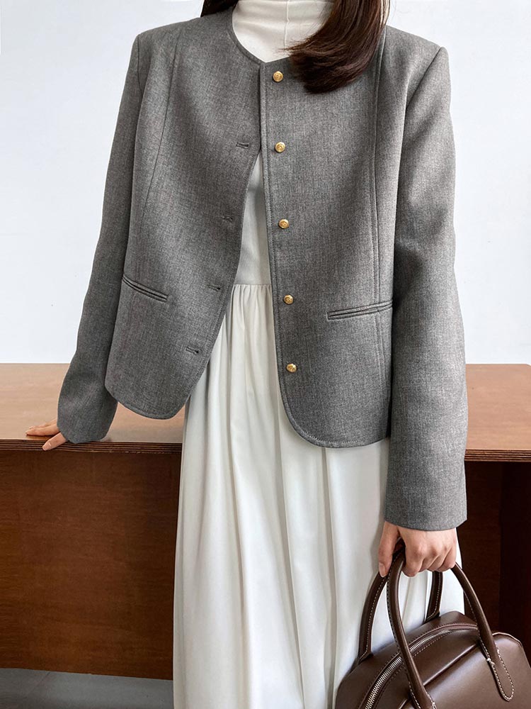 【即納】スーツジャケット スーツ レディース セレモニースーツ 卒業式 テーラード ジャケット衿なし 母 卒業式 入学式 卒園式 入園式 大きいサイズ 七五三 お宮参り 春 秋 コーデ きれいめ ジャ