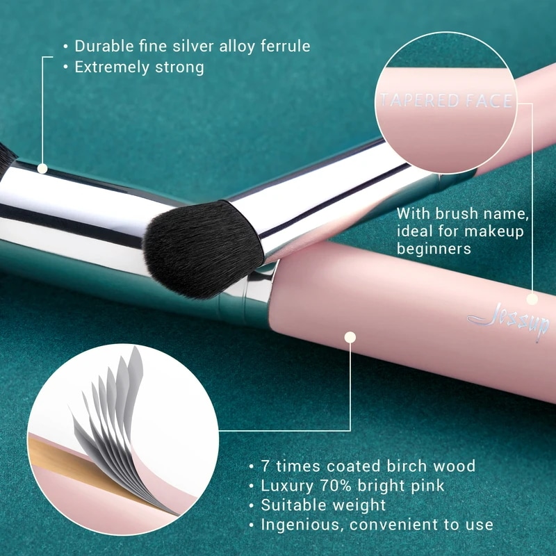 Jessup-メイクブラシ,ファンデーションブラシ,ファンデーション,アイシャドウ,アイライナー,唇,t094,15個セット Jessup-メイクブラシ,ファンデーションブラシ,ファンデーション,アイシャドウ,アイライナー,唇,t094,15個セット