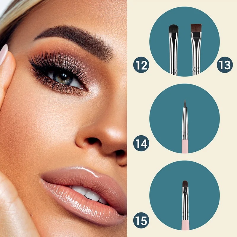 Jessup-メイクブラシ,ファンデーションブラシ,ファンデーション,アイシャドウ,アイライナー,唇,t094,15個セット Jessup-メイクブラシ,ファンデーションブラシ,ファンデーション,アイシャドウ,アイライナー,唇,t094,15個セット