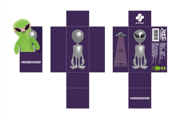 hoodhood エイリアン キーホルダー aespa カリナ　愛用 Qoo10] HOODHOOD [AESPAカリナ着用]alien ke
