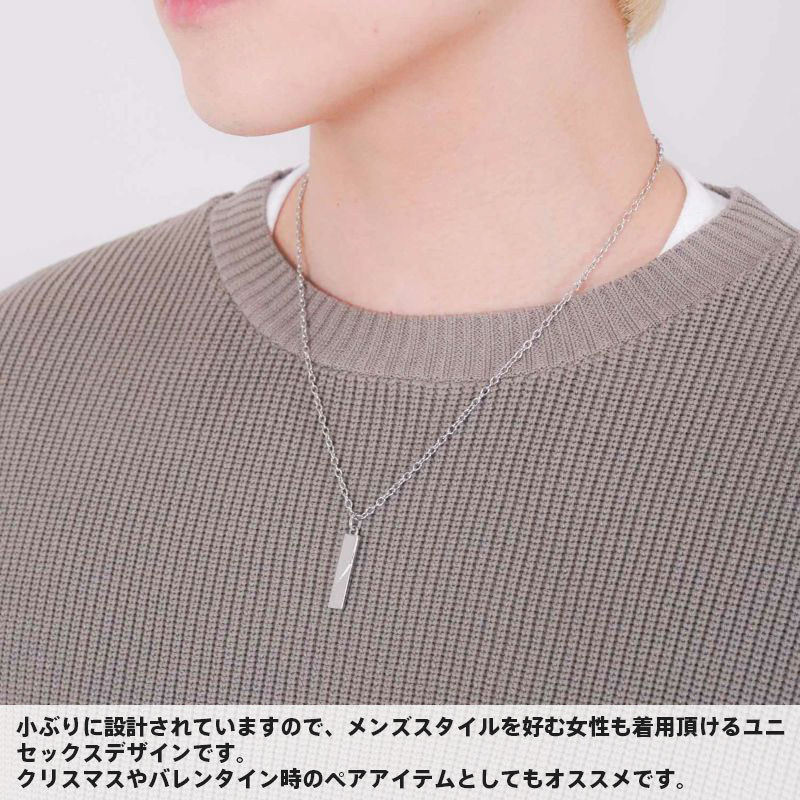 トライネックレス サンドプレート サージカルステンレス シルバー メンズ ブランド 彼氏 プレゼント トライネックレス サンドプレート サージカルステンレス シルバー メンズ ブランド 彼氏 プレゼント