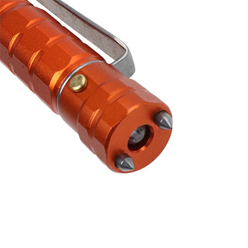 タクティカルペン T-7 LEDライト付き オレンジ タクティカルペン T-7 LEDライト付き オレンジ