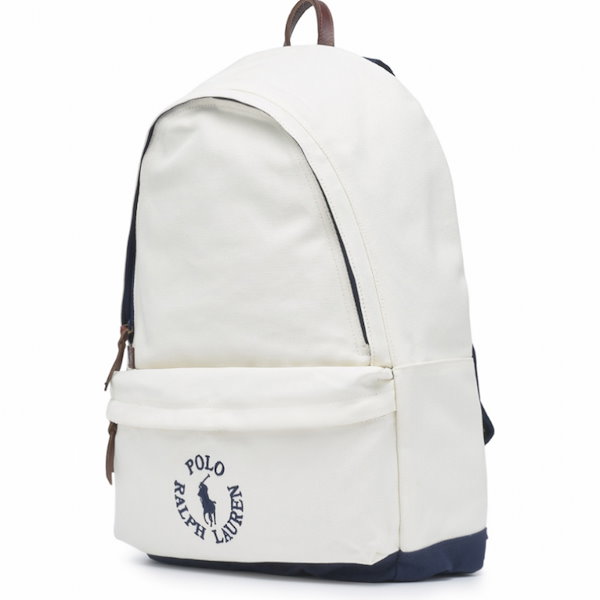 POLO RALPH LAUREN＊リュック＊バックパック＊刺繍ロゴ＊黒 美品POLO