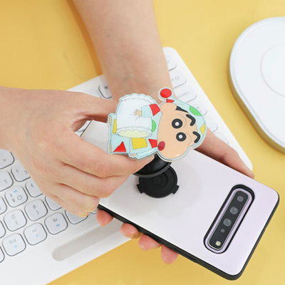 SEVENTEEN スングァン ヨントン スマホグリップ K-POPグループ「SEVENTEEN」の便利なスマホグリップがガシャポン