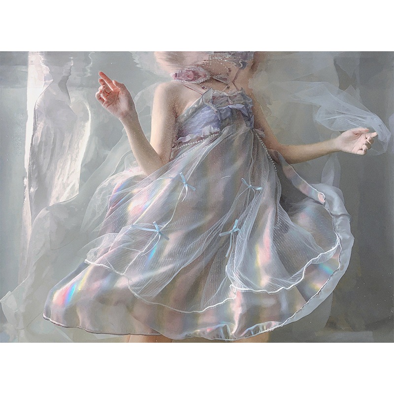 Sakura Loveオリジナルロリータドレス リトルマーメイドjsk エレガントクラロリータドレス