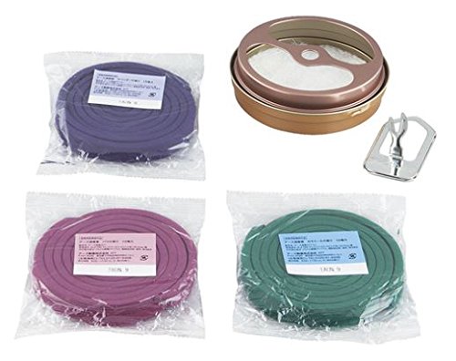 アース渦巻香 蚊取り線香 アロマセレクション [30巻缶入]