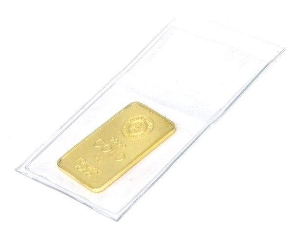 Qoo10] 【新品】徳力本店 純金 インゴット 5g