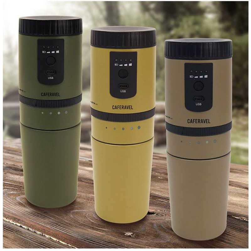 マクロス　ダイヤル調節 オールインワンコーヒーメーカー カフェラベル ［ミル付き］ フォーンベージュ　MEK-107FB