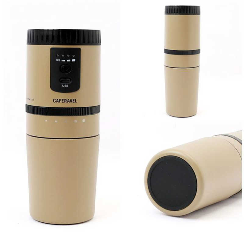 マクロス　ダイヤル調節 オールインワンコーヒーメーカー カフェラベル ［ミル付き］ フォーンベージュ　MEK-107FB