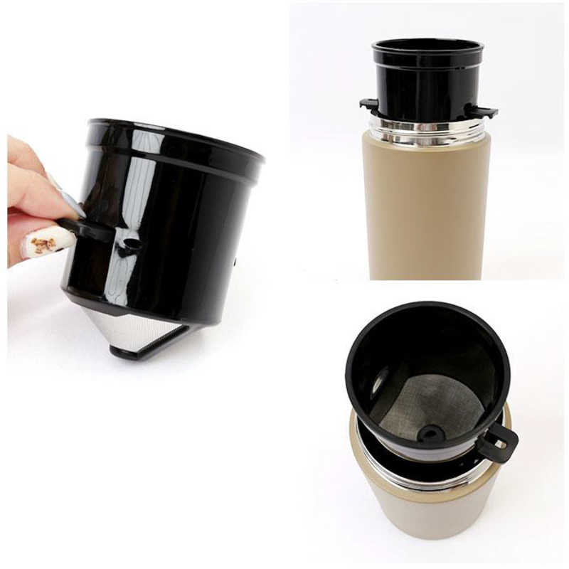 マクロス　ダイヤル調節 オールインワンコーヒーメーカー カフェラベル ［ミル付き］ フォーンベージュ　MEK-107FB