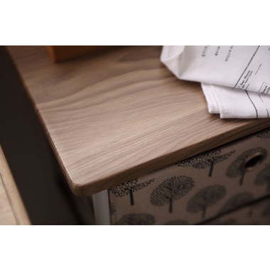 組立簡単チェスト4D タンス スチール ファブリック 棚 収納 4段 リビング 寝室 LFS-654 木の模様 ベージュ グレー かわいい 横揺れ防止 組立簡単チェスト4D タンス スチール ファブリック 棚 収納 4段 リビング 寝室 LFS-654 木の模様 ベージュ グレー かわいい 横揺れ防止