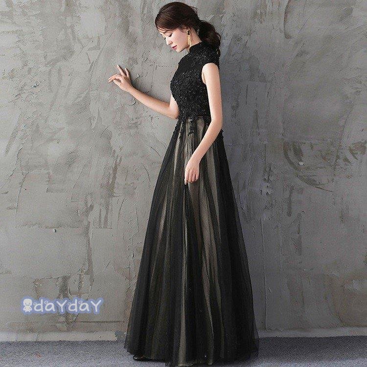 【急速出荷】ウェディングドレスレディースハイネック姫ドレス刺繍不規則結婚式/二次会/成人式/パーティー/演奏会/発表会/撮影用/お嫁さん/披露宴/花嫁着痩せ