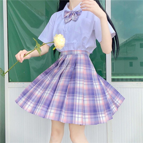 Qoo10] 【最安値挑戦】【急速出荷】制服スカート