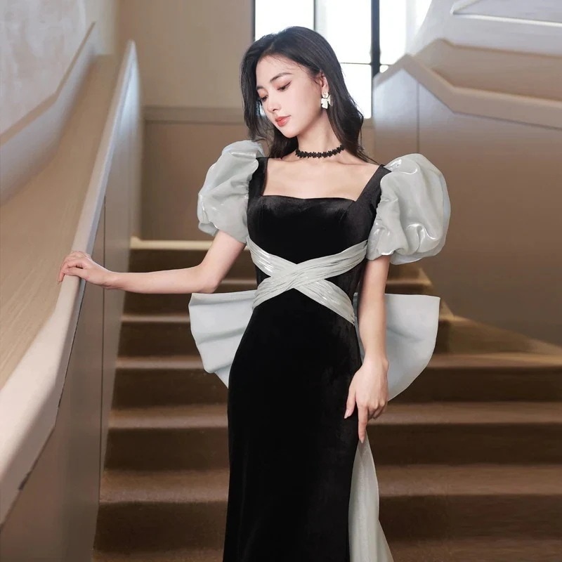 人気 新作韓国ファッション 高級感 ワンピース 花嫁ロングドレス ウェディングドレス 結婚式ワンピース パーティードレス 気質 結婚式 演奏会 発表会 卒業式 成人式 同窓会 ドレス