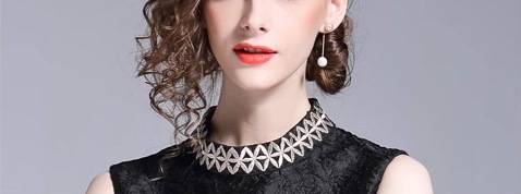 レディース ドレス ミニ ショート 膝上 袖なし ノースリーブ ラウンドネック 刺繍 ハイウエスト かわいい 大人可愛い きれいめ 上品 おしゃれ レトロ ガーリー 個性的 クール エレガント 存在感