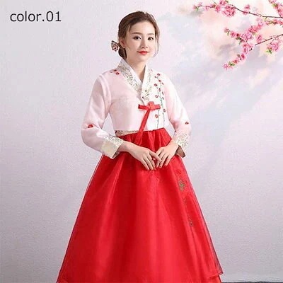 【超お得1つ買うと10個もらえる】超人気 高評価!!韓国の民族衣装チマチョゴリ韓服ステージステージダンス衣装韓服ウェディングドレス