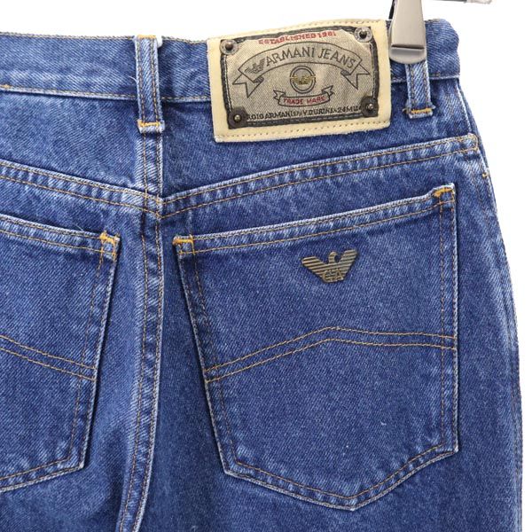 アルマーニジーンズ ハイウエスト デニムパンツ W28 ARMANI JEANS ジーパン レディース