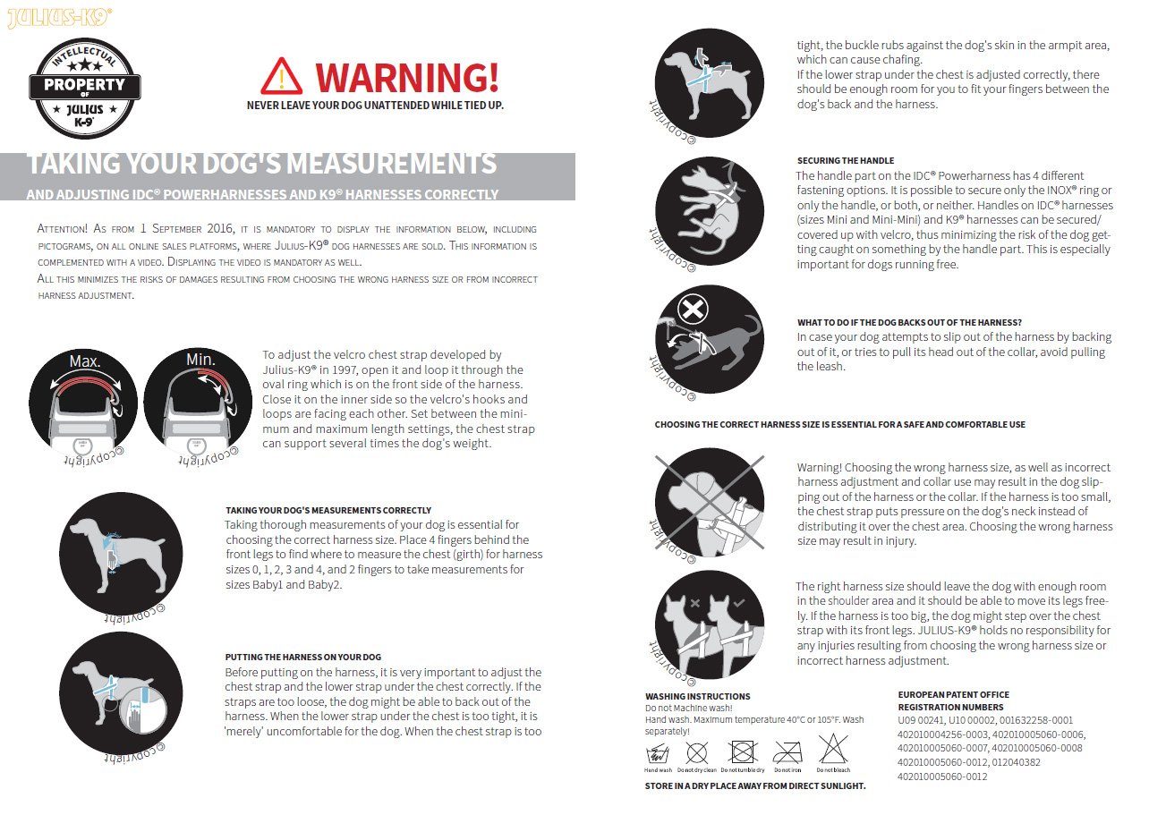 ユリウスケーナイン IDCパワーハーネス ブラック 0 ユリウスケーナイン IDCパワーハーネス ブラック 0