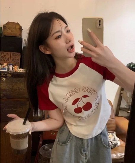 トップス Tシャツ カットソー 袖あり 半袖 5分袖 五分袖 丸襟 タイト 細身 ストレート かわいい 大人可愛い きれいめ シンプル カジュアル 大人 おしゃれ お洒落 大人女子 こなれ感 ラフ
