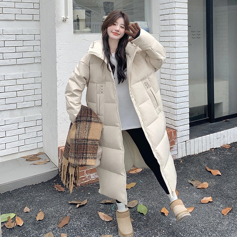 ダウンコート コート キルティング ロング ホワイトダック 韓国 org.jpg