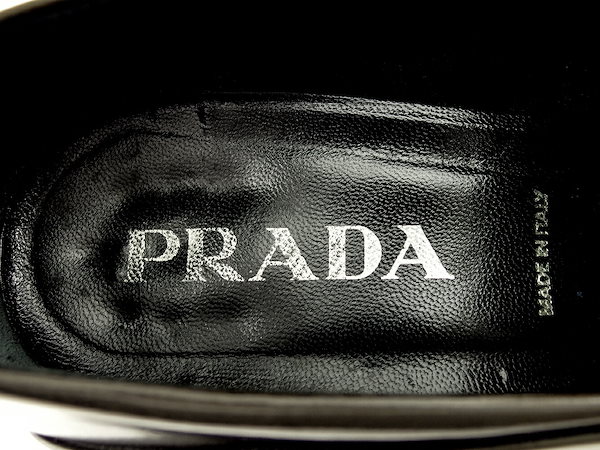 Qoo10] PRADA ローファー シューズ 靴 スリッポン レ