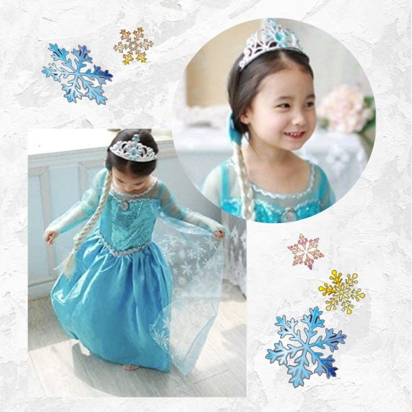 Qoo10] スノージュエリーセット エルサ ヘアー付