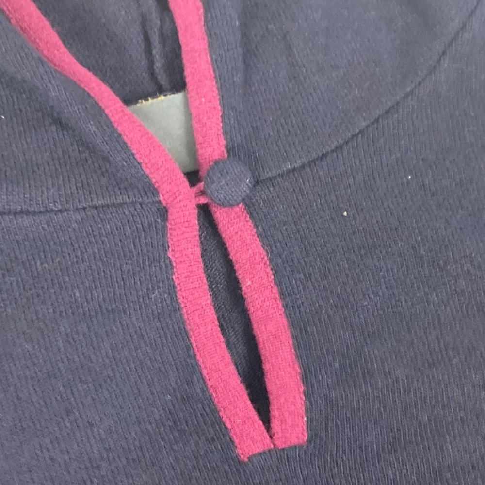 ポンチョ ドット 水玉 フード付き フーディー トップス アパレル ウール マルチカラー