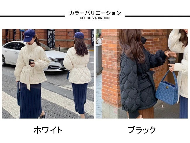 中綿コート レディース アウター 無地 立ち襟 長袖 軽量 防寒 保温性 前開き トップス カジュアル 中綿コート レディース アウター 無地 立ち襟 長袖 軽量 防寒 保温性 前開き トップス カジュアル