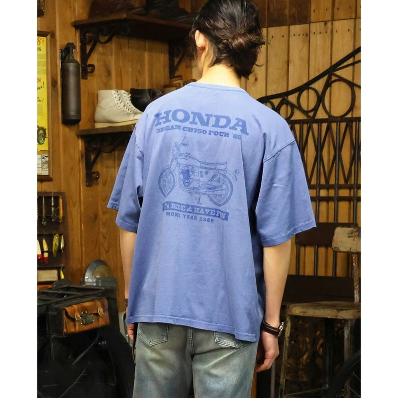 クリフメイヤー 半袖Tシャツ ホンダ コラボ HONDAコラボT(CB750) Tシャツ MENS メンズ 半袖 カットソー トップス 2457200 クリフメイヤー 半袖Tシャツ ホンダ コラボ HONDAコラボT(CB750) Tシャツ MENS メンズ 半袖 カットソー トップス 2457200