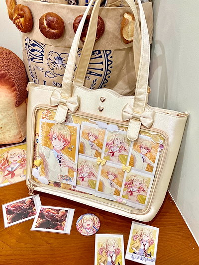 Qoo10] 痛バッグ 痛バ 58mm 75mm 缶バ : バッグ・雑貨