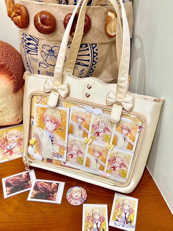 Qoo10] 痛バッグ 痛バ 58mm 75mm 缶バ