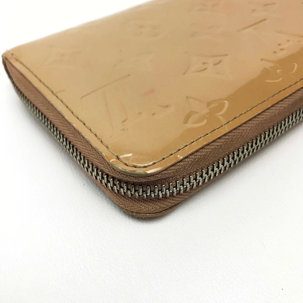 長財布 M91470 ジッピーウォレット ヴェルニ ラウンドファスナー長財布 パテントレザー ベージュ 長財布 M91470 ジッピーウォレット ヴェルニ ラウンドファスナー長財布 パテントレザー ベージュ