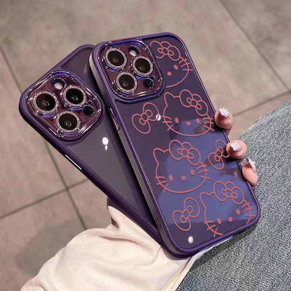 Qoo10] スマホケース キティちゃん 可愛い ip