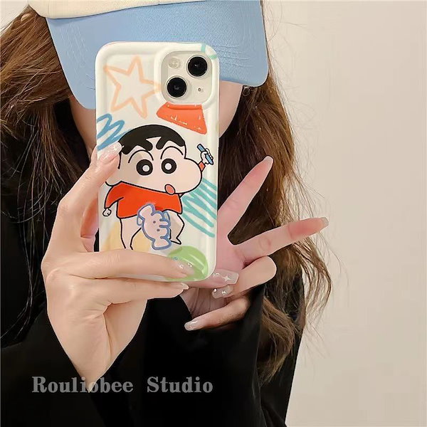 Qoo10] クレヨンしんちゃん回転iphone 11