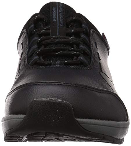 [ムーンスター] スニーカー 晴雨兼用 ウォーキングシューズ 防水 幅広 SPLT M196 メンズ スムースブラック 28.0 cm 4E