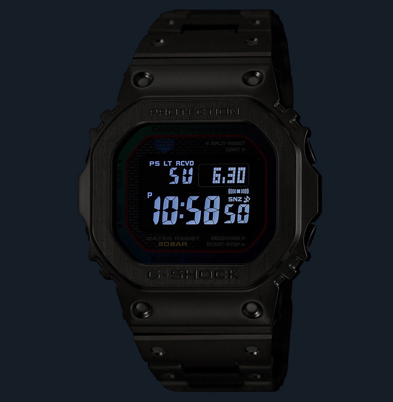 CASIO カシオ Ｇショック G-SHOCK FULL METAL 5000 SERIES (GMW-B5000BPC-1JF) ソーラー電波時計 腕時計