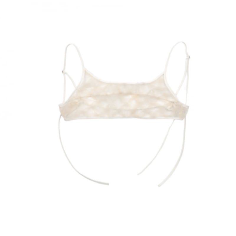 アスラシースルーレイヤードトップ (ホワイト) アスラシースルーレイヤードトップ (ホワイト)