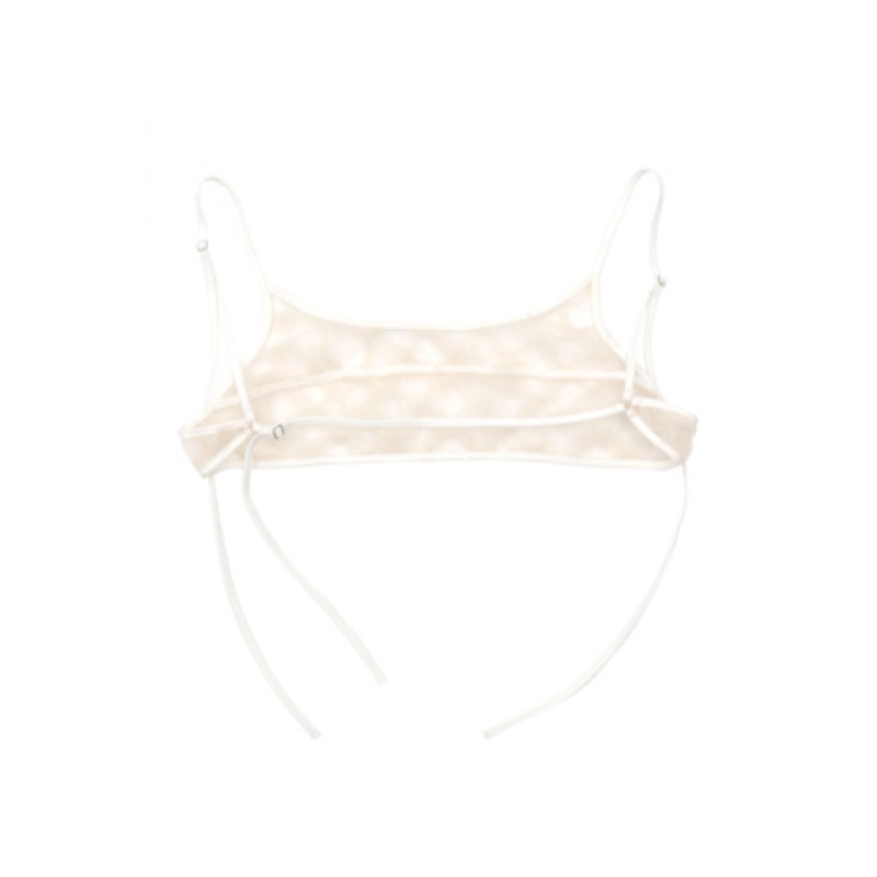 アスラシースルーレイヤードトップ (ホワイト) アスラシースルーレイヤードトップ (ホワイト)