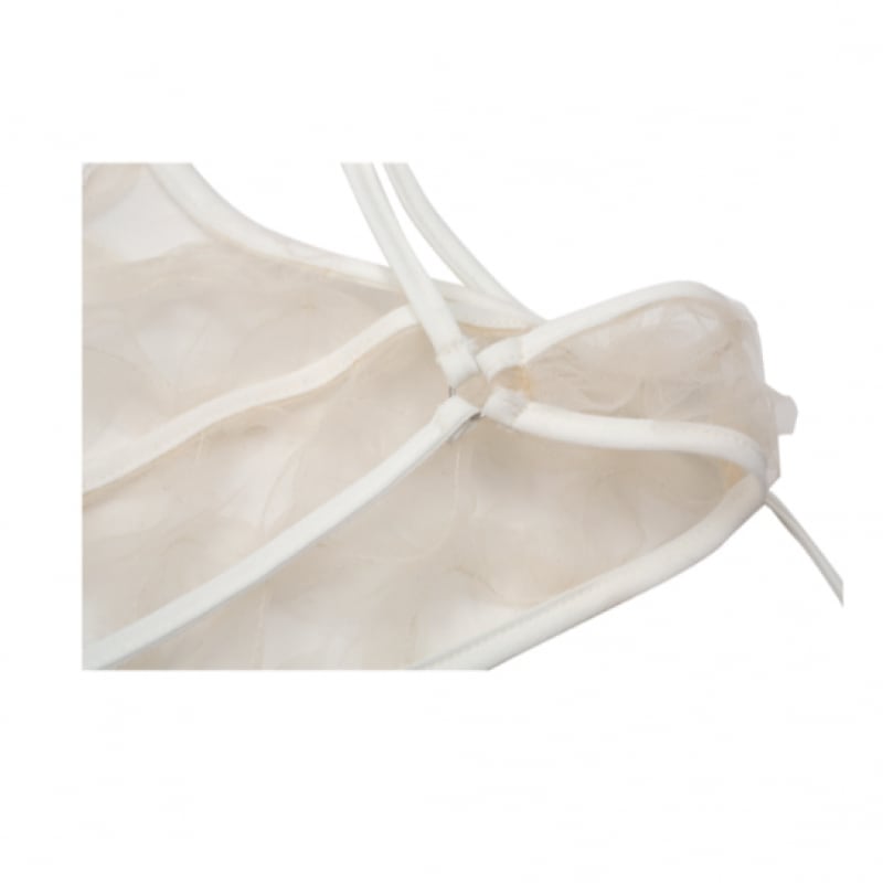 アスラシースルーレイヤードトップ (ホワイト) アスラシースルーレイヤードトップ (ホワイト)