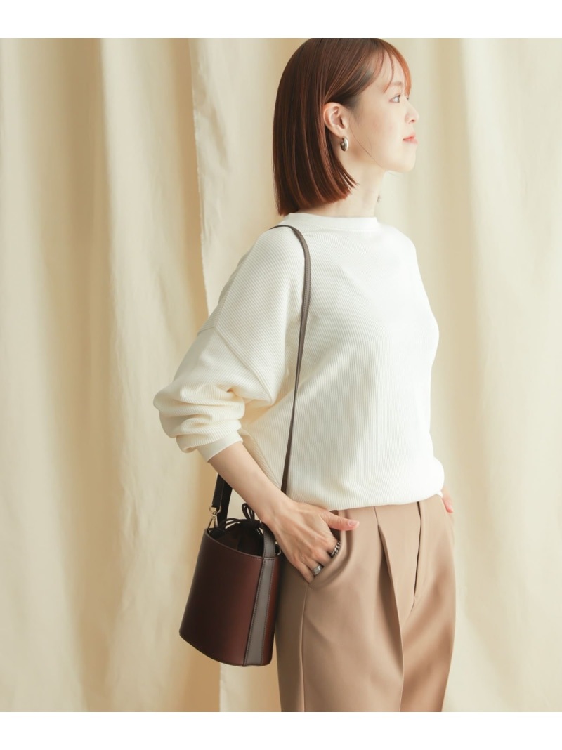 タックフライスロングスリーブシャツ アーバンリサーチドアーズ トップス カットソーシャツ ホワイト ブラウン ブラック[ ]